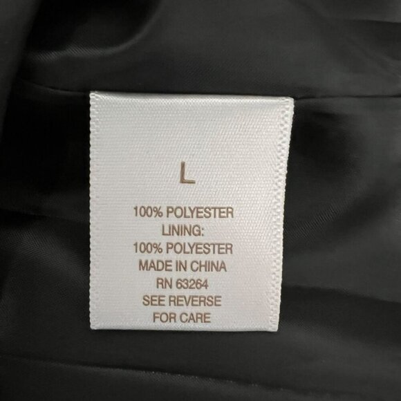 CB Established 1962 Floral A-Line Skirt Pleated Waist Black/Multi Size Large Zip - Picture 8 of 8